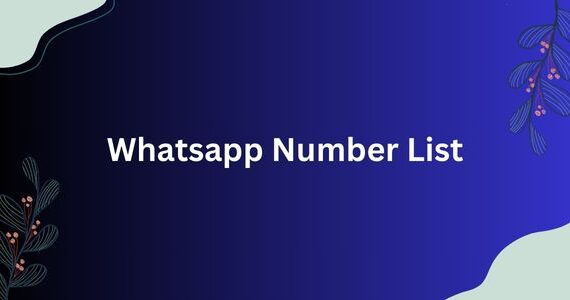 Whatsapp Number List