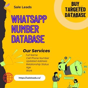 WhatsApp Number Data